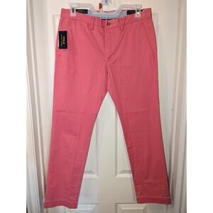 Polo Ralph Lauren pants Men's 34x32 chino Classic Fit Bedford Adirondack Berry